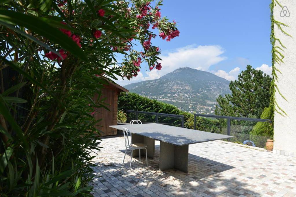 Villa With Unique & Breathtaking View Over Sea, Monte-Carlo, Italy & Alps La Turbie Zewnętrze zdjęcie