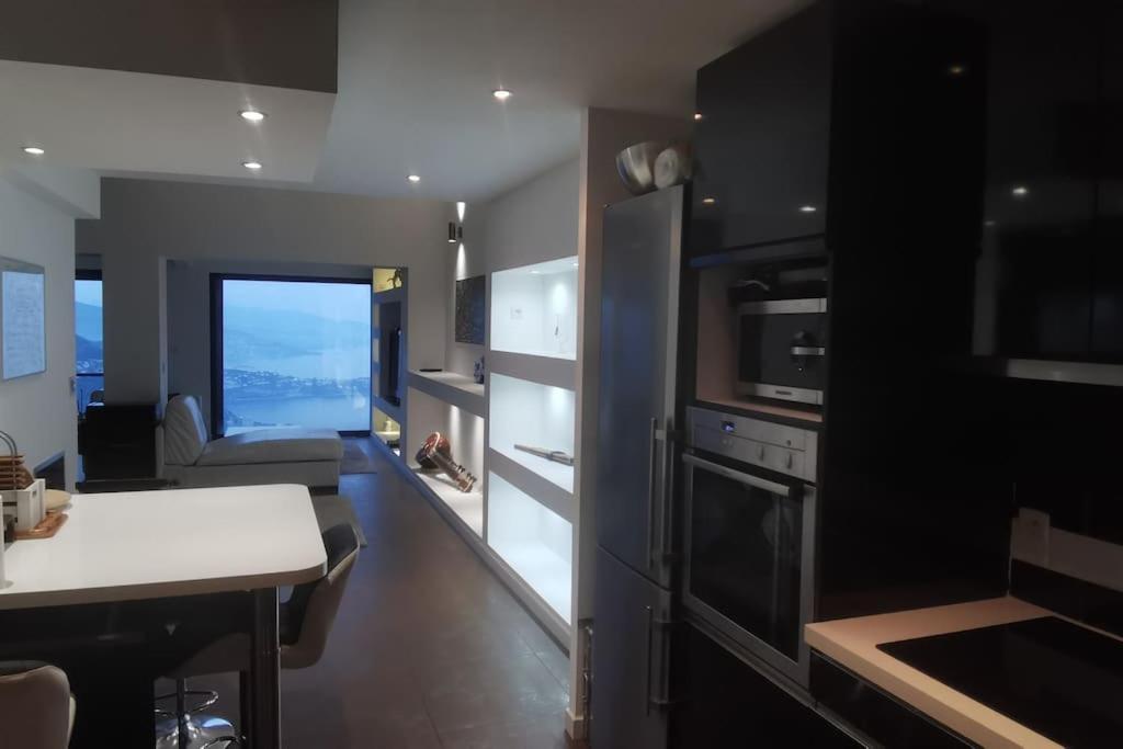 Villa With Unique & Breathtaking View Over Sea, Monte-Carlo, Italy & Alps La Turbie Zewnętrze zdjęcie