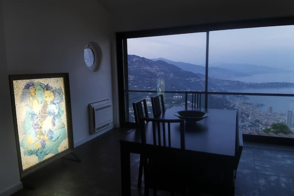Villa With Unique & Breathtaking View Over Sea, Monte-Carlo, Italy & Alps La Turbie Zewnętrze zdjęcie
